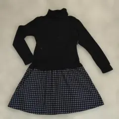 agnès b. ワンピース ・チェック柄 10ans