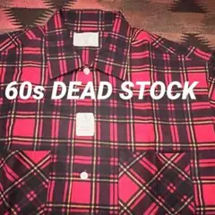 【デッド】【USA製】60s SEARS プリネル ネルシャツ 16 1/2 L