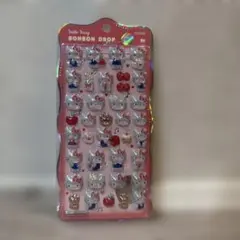 【正規品】ボンボンドロップシール　churukira　サンリオ　ハローキティ 赤