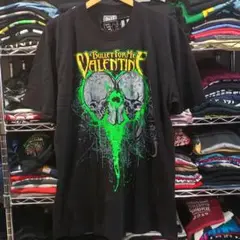 バレットフォーマイバレンタイン 両面プリント バンドＴシャツ L