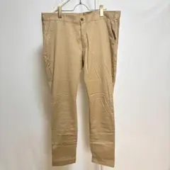 イグニオ チノパンツ ベージュ W100 テーパード ストレッチのサムネイル