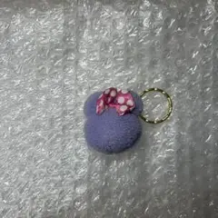 ミニーマウス紫色キーホルダー