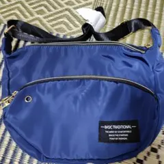BASIC TRADITIONAL ショルダーバッグ ブルーのサムネイル