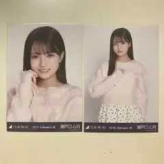 乃木坂46 瀬戸口心月 生写真 ファーニット+キャミワンピ ヨリ、チュウ