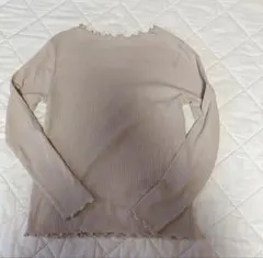 ROPÉ PICNIC ロペピクニック　リブ編み長袖Tシャツ 38 カットソー