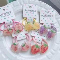 ヘアゴム　10本　レース　お花　ベビー　赤ちゃん　キッズ　こども　髪ゴム　髪留め