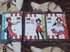 ウマ娘　KFC　ステイゴールド　レッドディザイア　アグネスタキオン　コラボカード