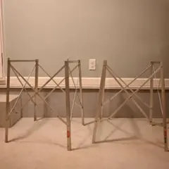 【美品】コールマン　ハイスタンド　2セット　箱　収納ケース付き　ヴィンテージ 美品】コールマン ハイスタンド 2セット 箱付き ヴィンテージ