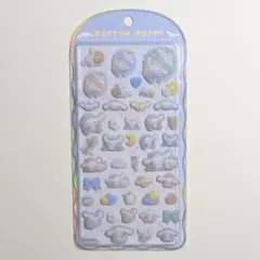 コットンパフィーシール シナモロール サンリオ