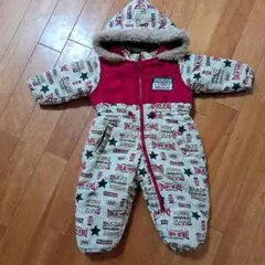 Moujonjon フード付きスキーウェア 90サイズです