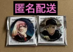 プロセカ　グリッター缶バッジ　36C 巡音ルカ・小豆沢こはね