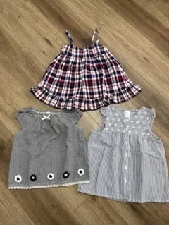 タンクトップ 3点セット 1-2歳