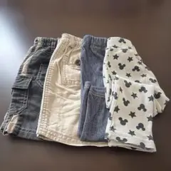 ベビーパンツ 4点セット80センチ　保育園着