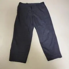 ユニクロ　グレー チェック柄 パンツ