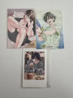 春の嵐とモンスター イラストカード、リーフレット