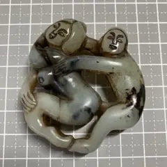 天然三彩翡翠 魚躍浪花 如意彫りペンダント 天然三彩翡翠 魚躍浪花 如意彫りペンダント - メルカリ