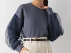 チュール スウェット