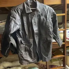 SEAHORSE CLUB ダークブラウン レザージャケット Mサイズ