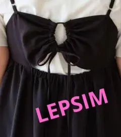 LEPSIM リネンライクワンピース