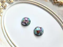 【No.50】ドーム型シェルピアス　イヤリング