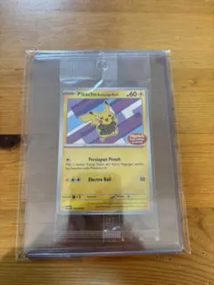 新品未開封　バティックシャツを着たピカチュウ (ネイティオ柄) インドネシア語