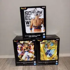 ドラゴンボールＺ　ドッカンバトル フィギュア　超ゴジータ　超ベジット　孫悟空