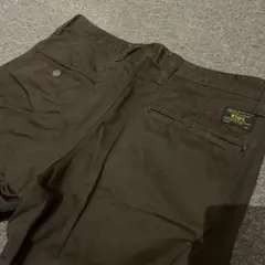 wtaps カーキタイト　ブラウン　スラックスチノパンツ