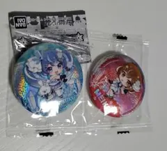 snow mikuとmeiko　雪ミク2025あそーと　缶バッチ