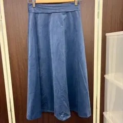 A10.COLLAGE GALLARDAGALANTE ベロア調スカート 0