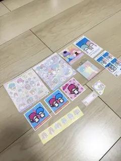 キキララ　リトルツインスターズ　シール　ステッカー