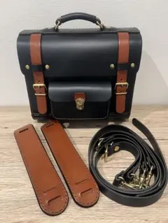 HERZ カルテラミニ3wayバッグ 肩当て付き※特注カスタム仕様のサムネイル