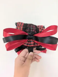 赤ヘドレカチューシャ
