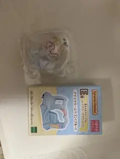 シルバニア　キラキラくじ　シマエナガ　アイスクリームワゴン（ブルー）