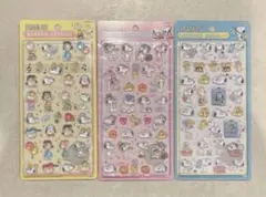 【国内正規品】 ボンボンドロップシール　スヌーピー　ボンドロ　大　3種セット