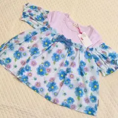 新品 KP 花柄チュニック 130 トロワラパン 夏物のサムネイル