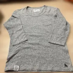 AZUL by moussy グレー 七分袖カットソー