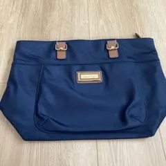 難あり　Calvin Klein トートバッグ ネイビーのサムネイル