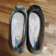 O’KYTI/オキティ　ベルベットバレエシューズ