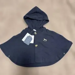 新品未使用　タグ付き　コトリ　Cottoli ネイビー ベビー　ポンチョ　匿名