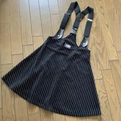 【orihasam様専用】サスペンダー付きフレアースカート　フレアミニのサムネイル