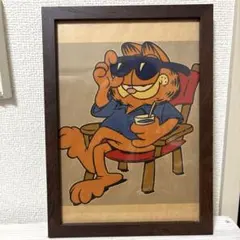 ガーフィールド　Garfield B5サイズ　フレーム入り　ポスター　壁飾りのサムネイル