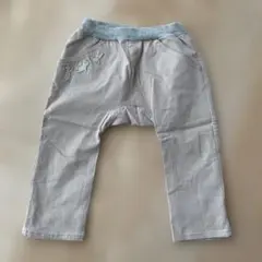 Combi mini 80cm ベージュ くまの刺繍デザインパンツ ズボン