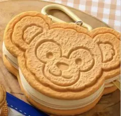 新品 ディズニー ダッフィー スーベニア クッキーサンド ポーチ