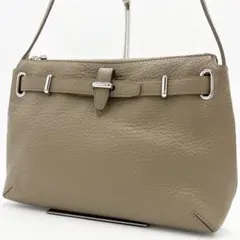 【未使用級】ペッレモルビダ メイデンボヤージュ ショルダーバッグ ベージュ 本革のサムネイル