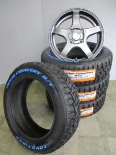 送料込み☆HS09+トーヨーR/T 155/65R14☆ホワイトレター　キャリイのサムネイル