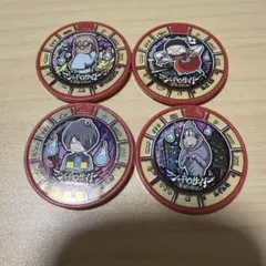 妖怪ウォッチ 妖怪メダル ゲゲゲの鬼太郎 鬼太郎 ねこ娘 砂かけばばあ ねずみ男