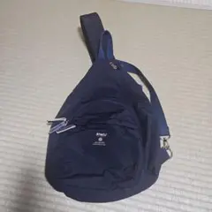 anello ネイビー スリングバッグ