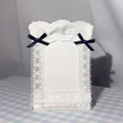 ♡ 現品 B8 リボンフリルメイド トレカケース♡