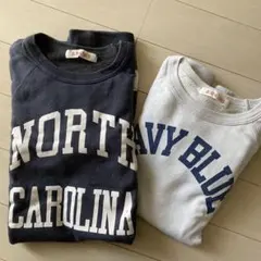 8raynsトレーナー チュニック 2枚セット　レディースＳ　エイトレインズ