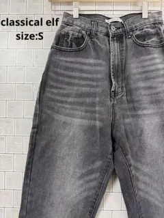 クラシカルエルフ classical elf デニムパンツ Sブラック